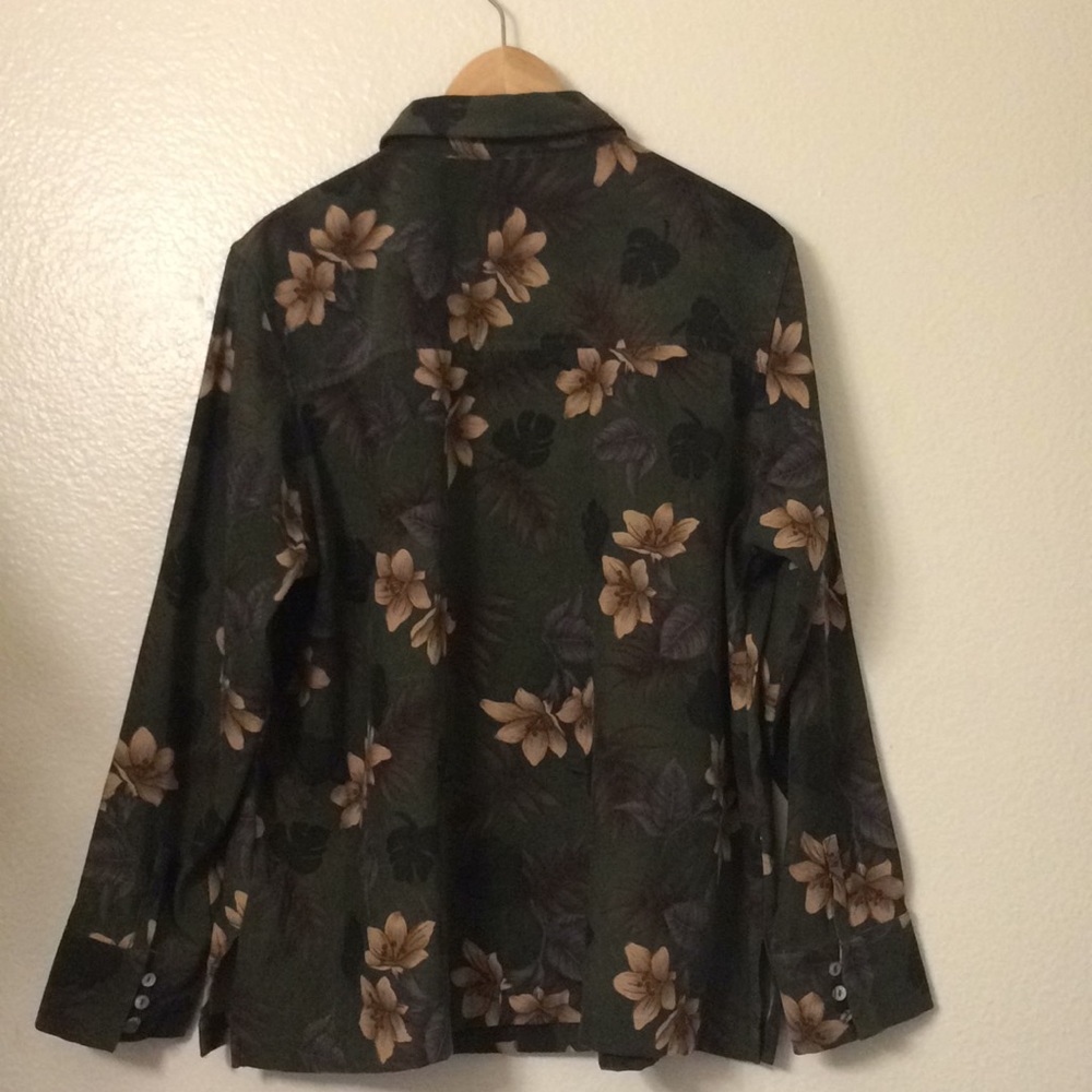 La cabana woman- all night long floral top blouse - Picture 4 of 6